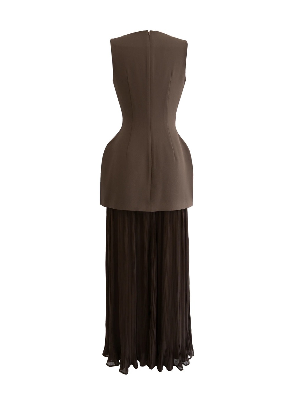 the bekk corset pleated dress - Picture 3 of 7